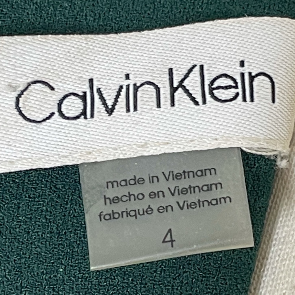 Calvin Klein Green Midi Dress - Picture 7 of 8
